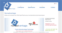 Desktop Screenshot of nomadvantage.com