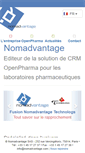 Mobile Screenshot of nomadvantage.com
